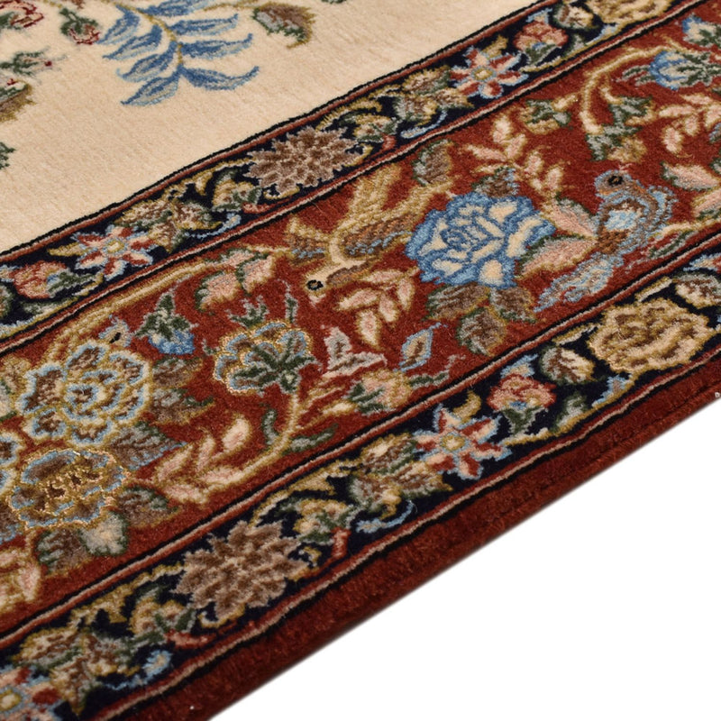 Ilam Teppich 129x201cm - Perserteppich - hellbeige