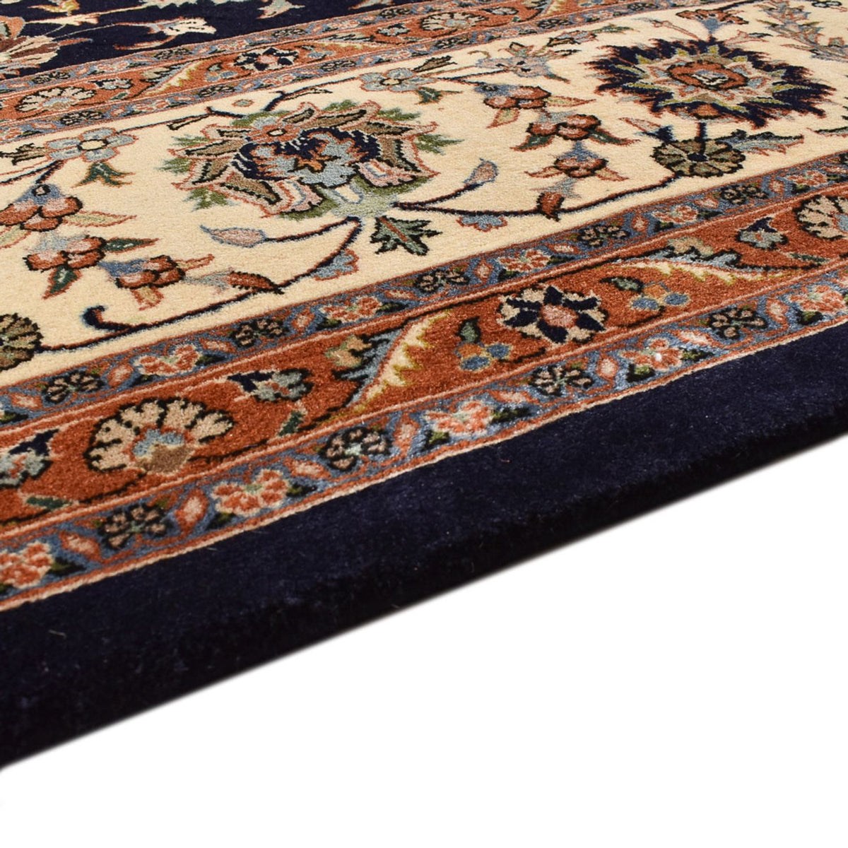 Maschad Teppich 296x396cm - Perserteppich - dunkelblau