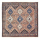 Yalameh Teppich 193x203cm - Perserteppich - hellrot