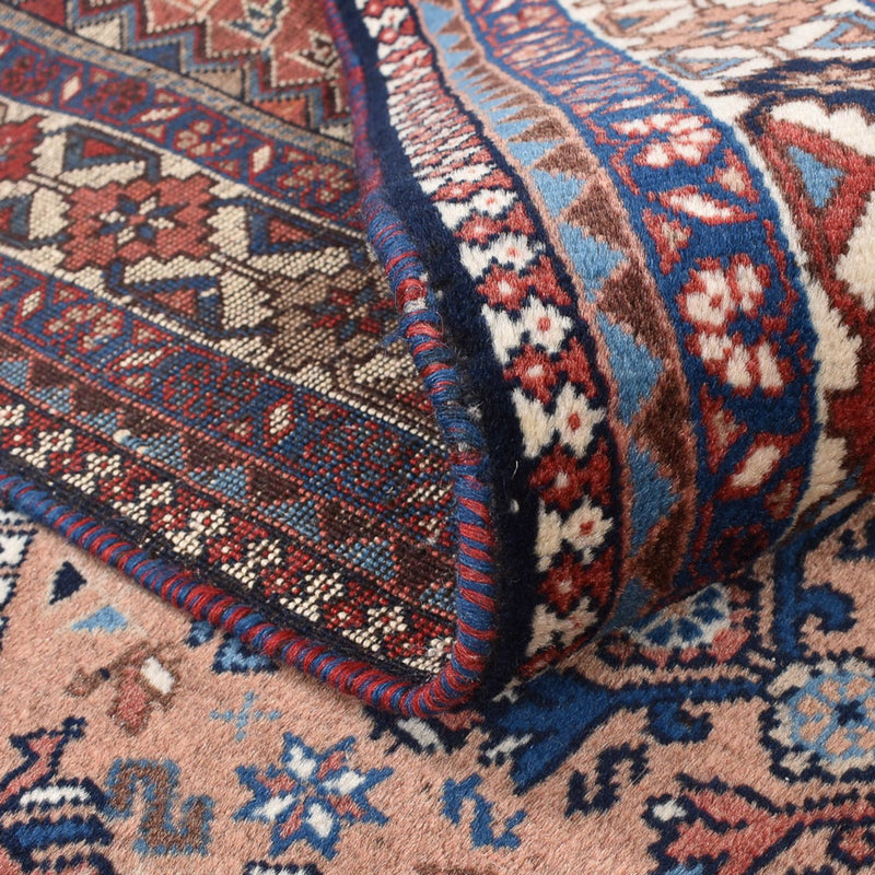 Yalameh Teppich 193x203cm - Perserteppich - hellrot