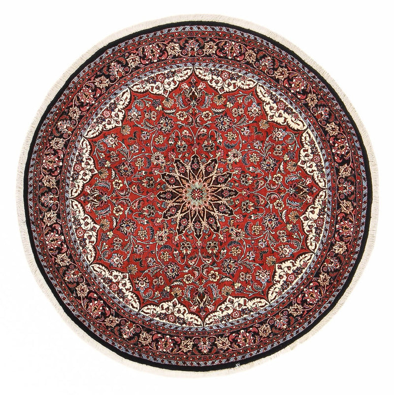 Bidjar - Zanjan Teppich 150x150cm - Perserteppich - rot