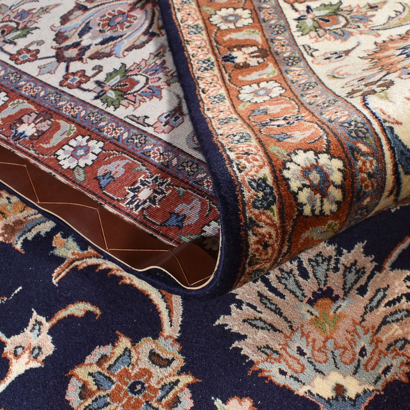 Maschad Teppich 300x389cm - Perserteppich - dunkelblau