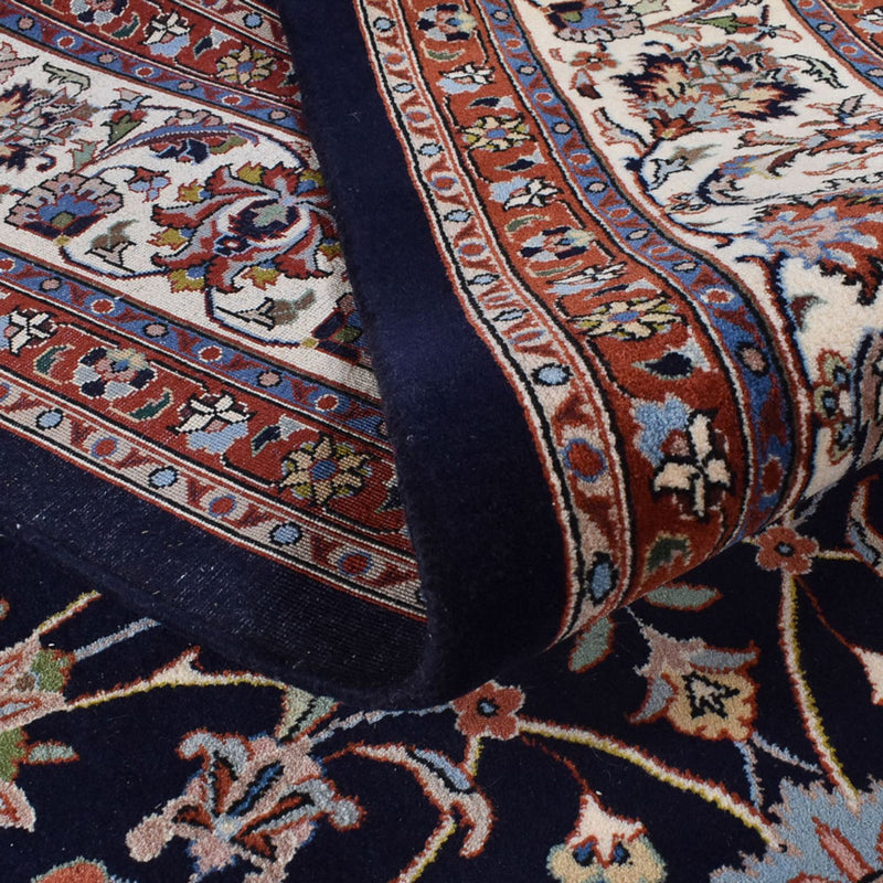 Maschad Teppich 251x346cm - Perserteppich - dunkelblau