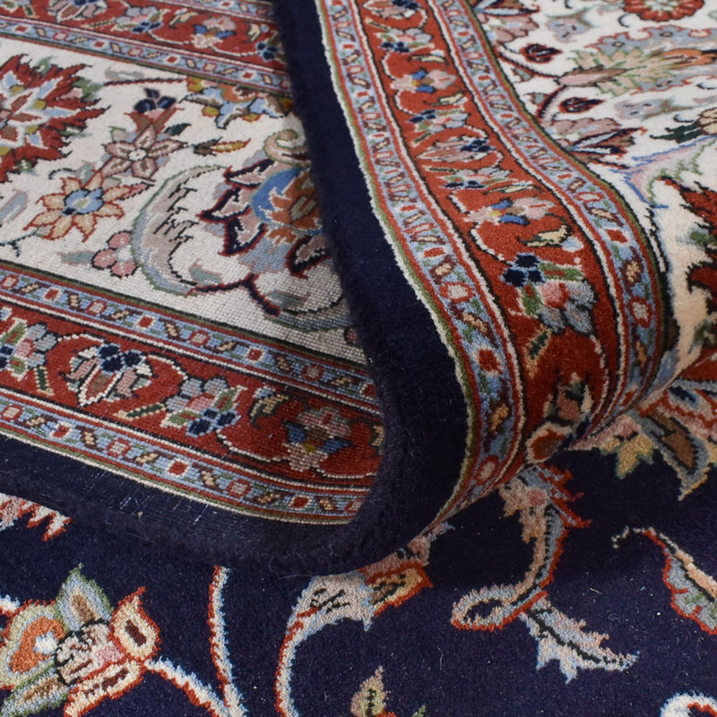 Maschad Teppich 248x350cm - Perserteppich - dunkelblau