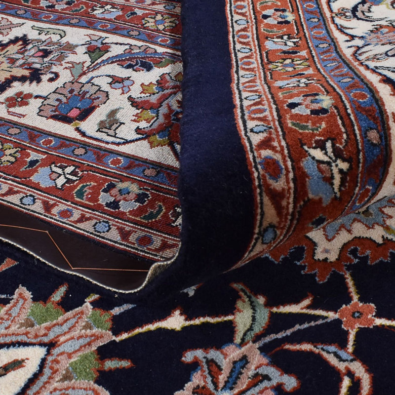 Maschad Teppich 252x345cm - Perserteppich - dunkelblau