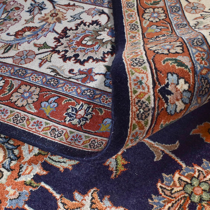 Maschad Teppich 298x400cm - Perserteppich - dunkelblau
