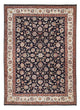 Maschad Teppich 248x347cm - Perserteppich - dunkelblau