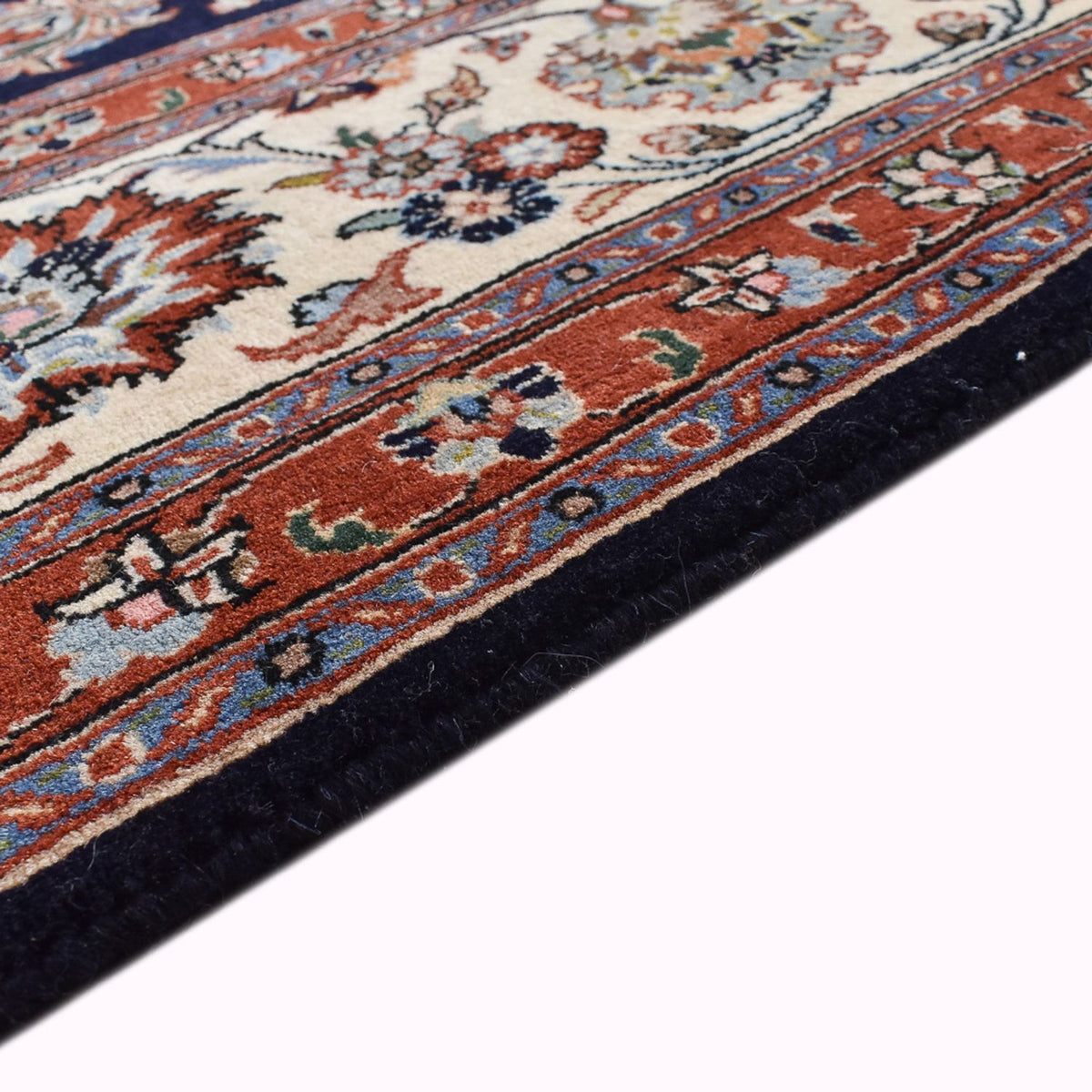 Maschad Teppich 248x347cm - Perserteppich - dunkelblau