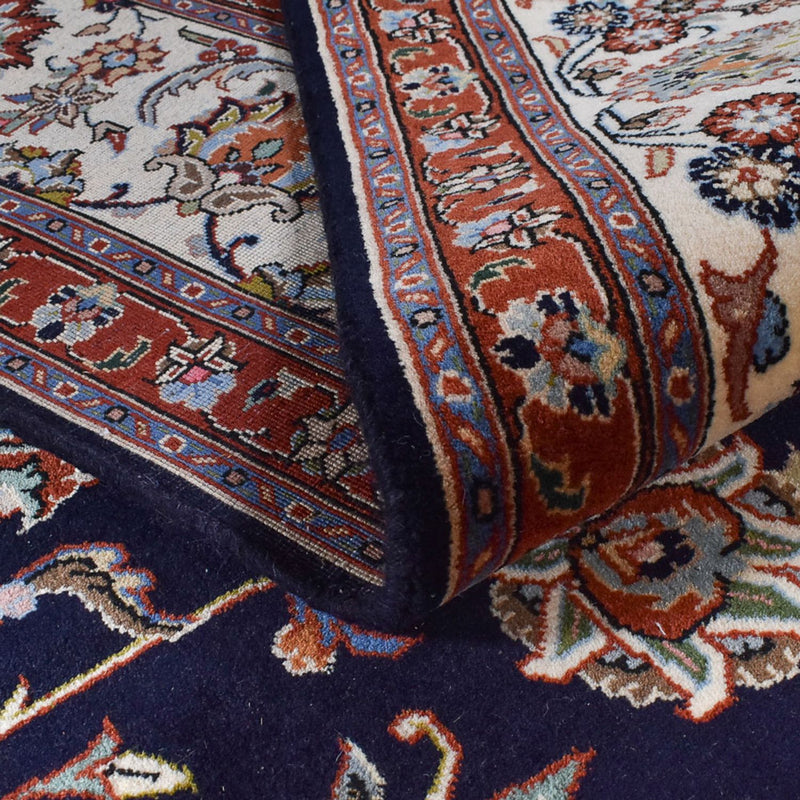 Maschad Teppich 248x347cm - Perserteppich - dunkelblau