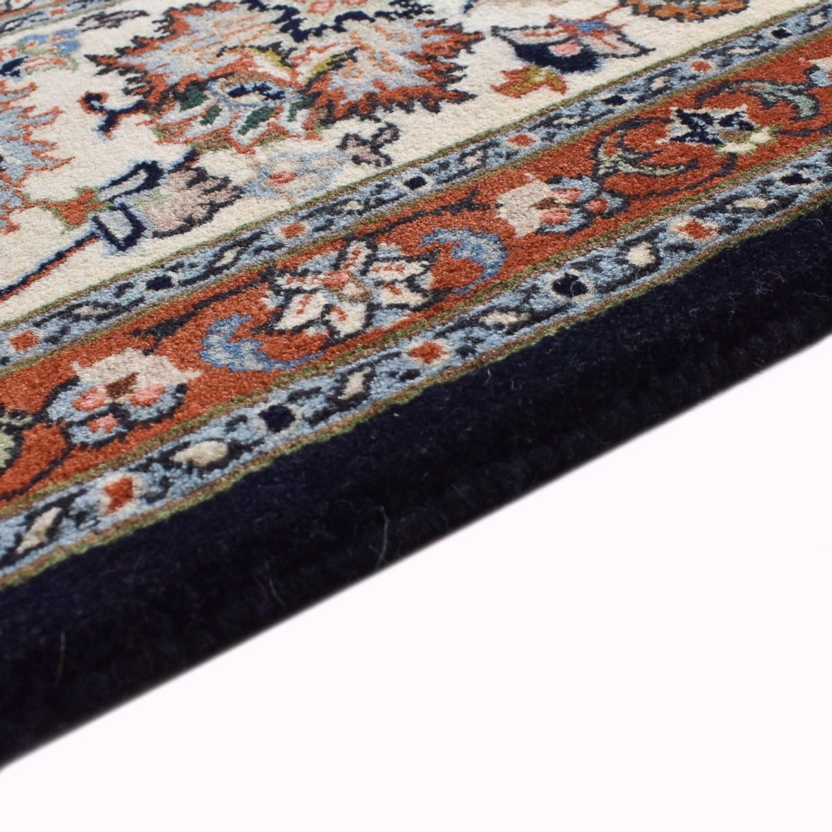 Maschad Teppich 249x332cm - Perserteppich - dunkelblau