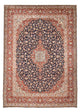 Keshan Teppich 308x424cm - Perserteppich - dunkelblau