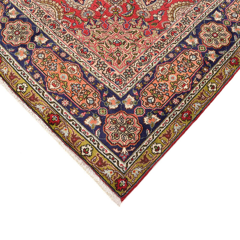 Täbriz - 40 Raj Teppich 261x345cm - Perserteppich - rot