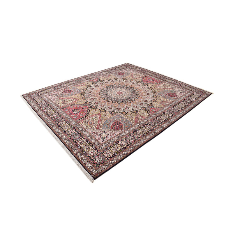 Täbriz - 50 Raj Teppich 257x308cm - Perserteppich - mehrfarbig