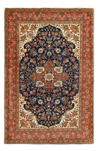 Ilam Teppich 137x208cm - Perserteppich - dunkelblau – product image