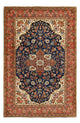 Ilam Teppich 137x208cm - Perserteppich - dunkelblau