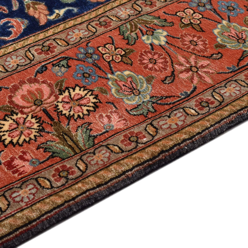 Ilam Teppich 137x208cm - Perserteppich - dunkelblau