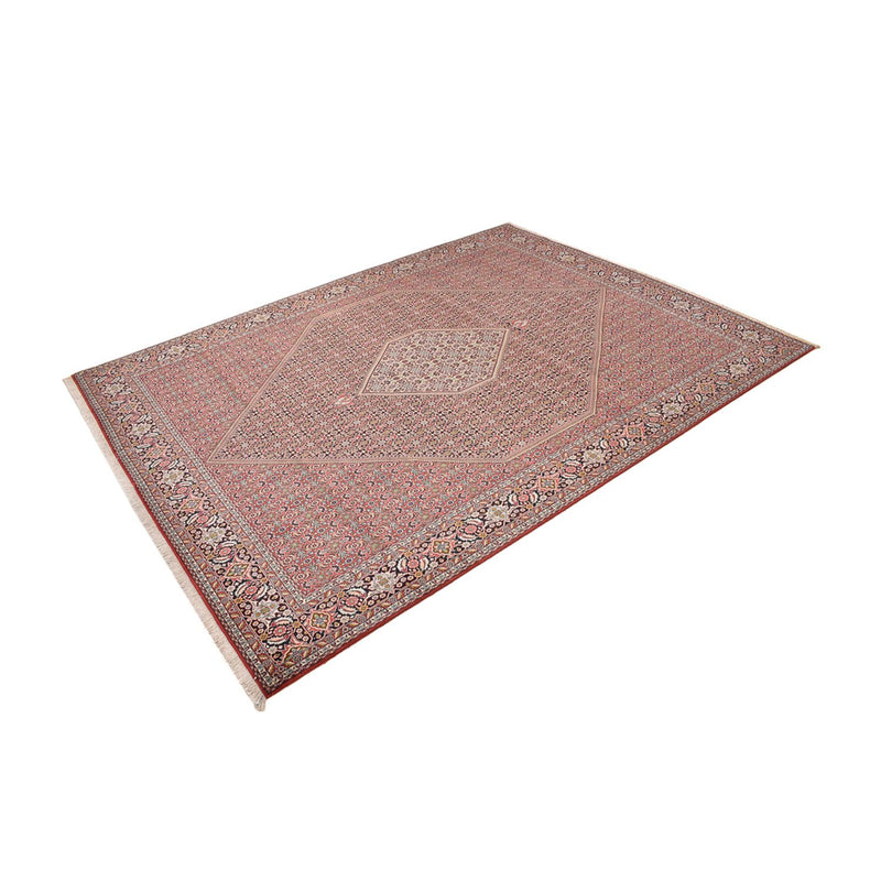 Bidjar - Zanjan Teppich 301x403cm - Perserteppich - bordeauxrot