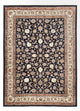 Maschad Teppich 241x345cm - Perserteppich - dunkelblau