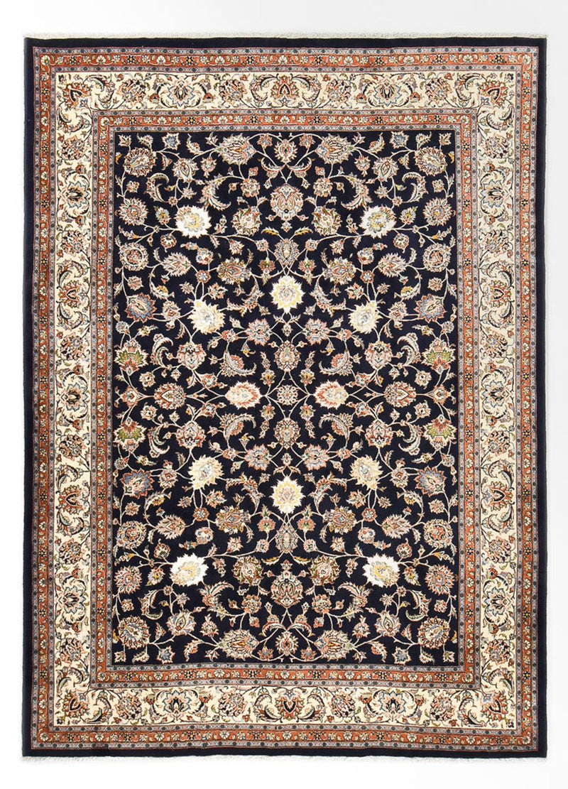 Maschad Teppich 241x345cm - Perserteppich - dunkelblau