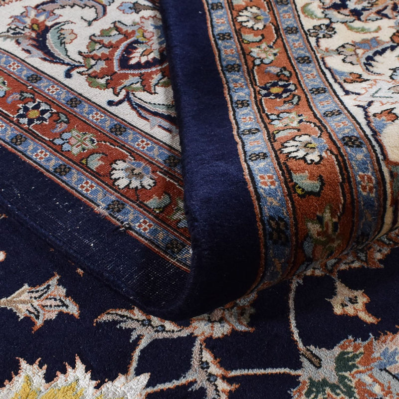 Maschad Teppich 241x345cm - Perserteppich - dunkelblau