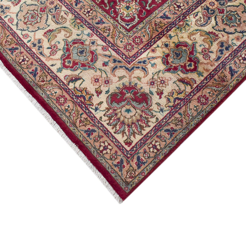 Täbriz - 40 Raj Teppich 292x393cm - Perserteppich - rot