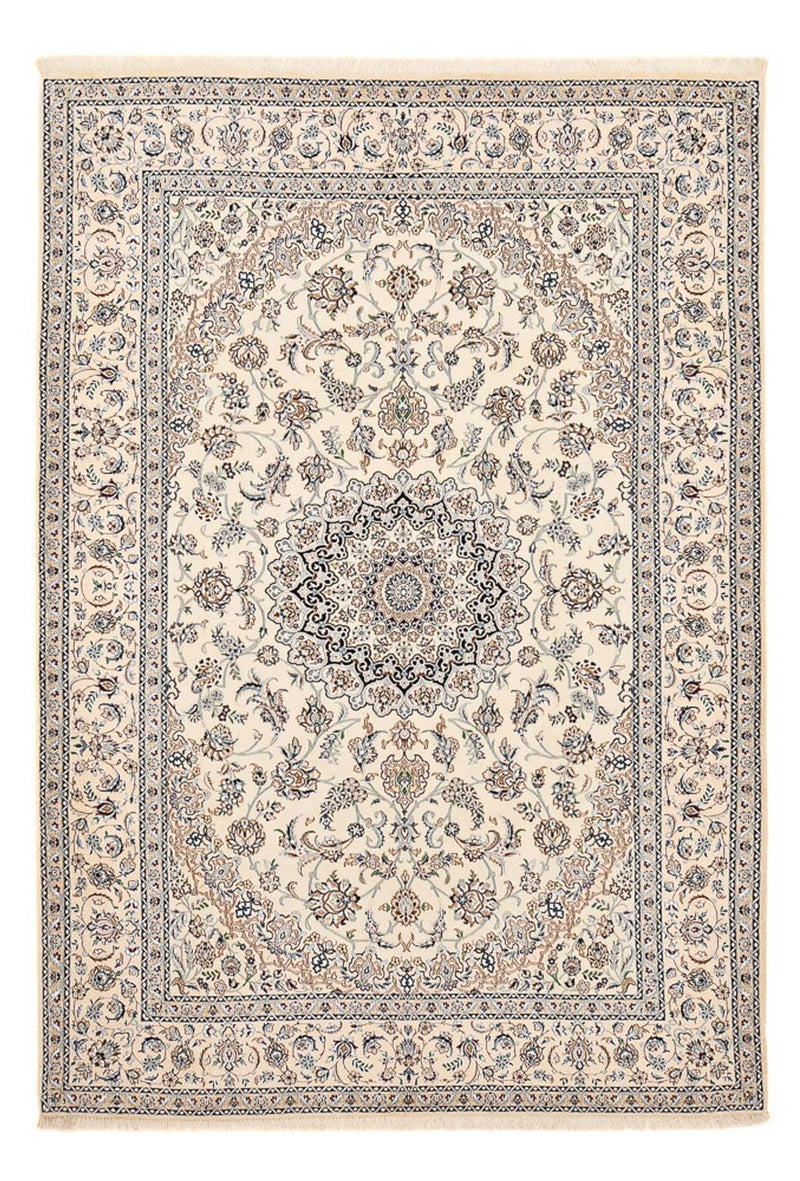Nain - 6La Teppich 195x292cm - Perserteppich - creme