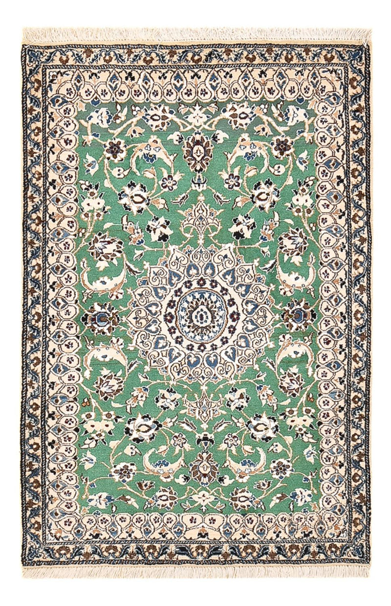 Nain - 9La Teppich 87x140cm - Perserteppich - grün