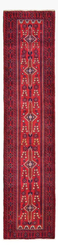 Belutsch Teppich 100x416cm - Orientteppich - rot – product image