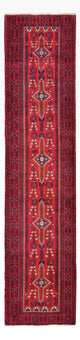 Belutsch Teppich 100x416cm - Orientteppich - rot