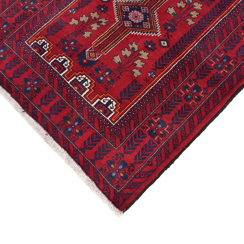 Belutsch Teppich 100x416cm - Orientteppich - rot