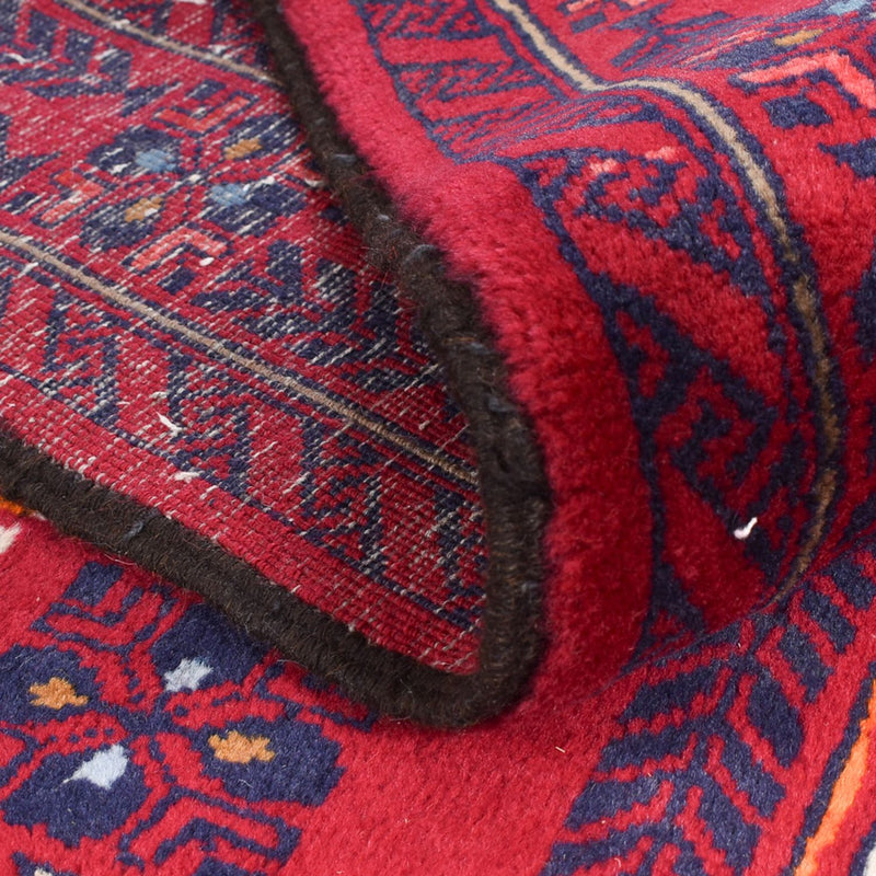 Belutsch Teppich 100x416cm - Orientteppich - rot