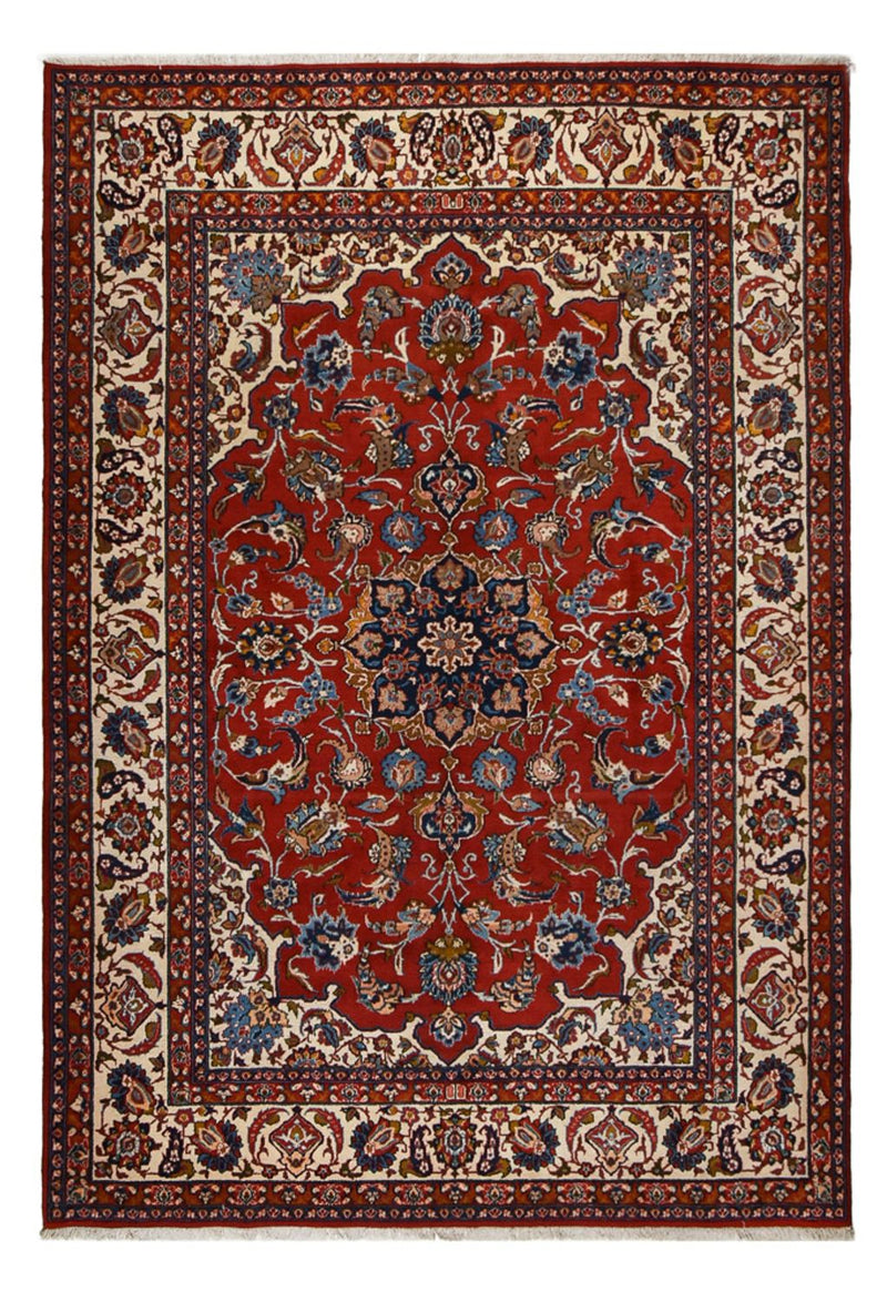 Najafabad Teppich 216x313cm - Perserteppich - rot