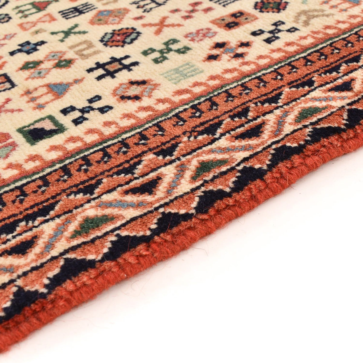Abadeh Teppich 66x292cm - Perserteppich - beige