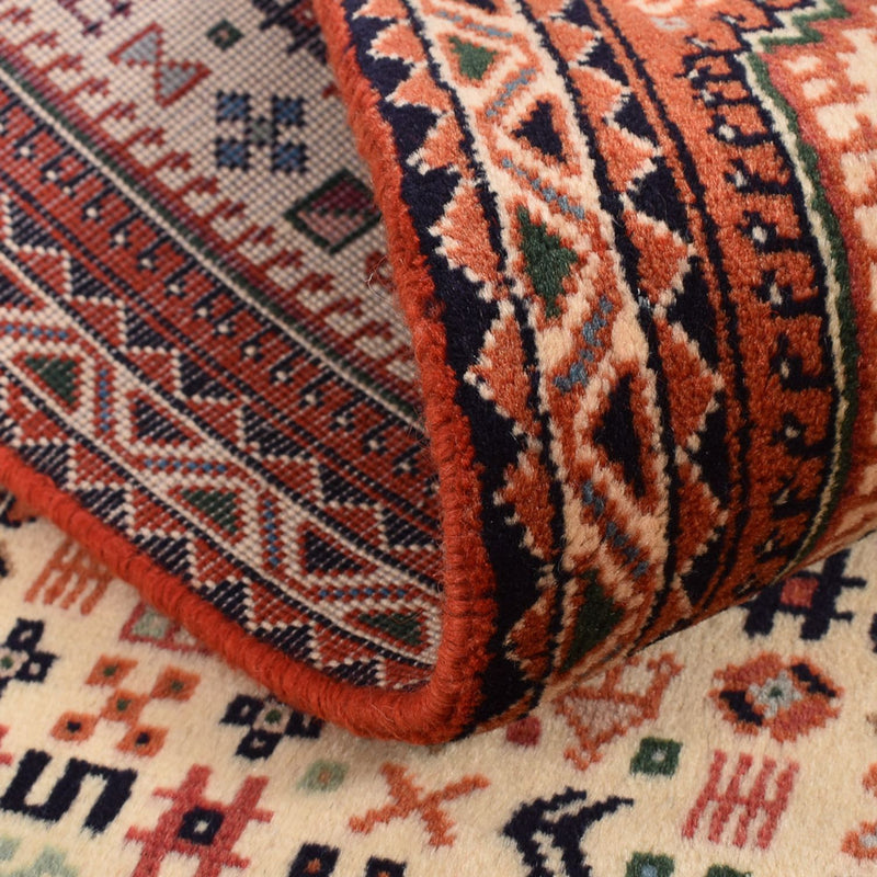 Abadeh Teppich 66x292cm - Perserteppich - beige