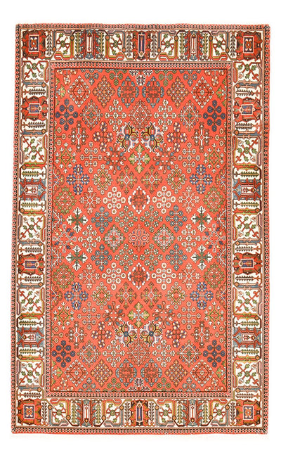 Meymeh Teppich 135x218cm - Perserteppich - hellrot