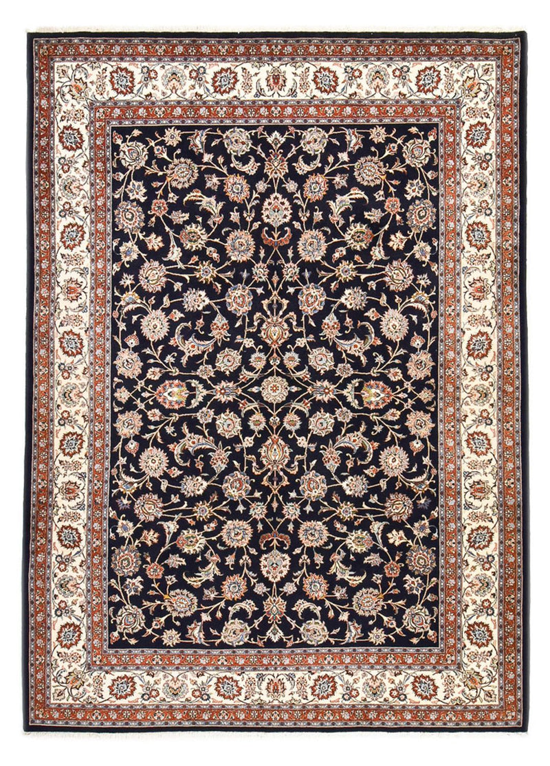 Maschad Teppich 254x350cm - Perserteppich - dunkelblau
