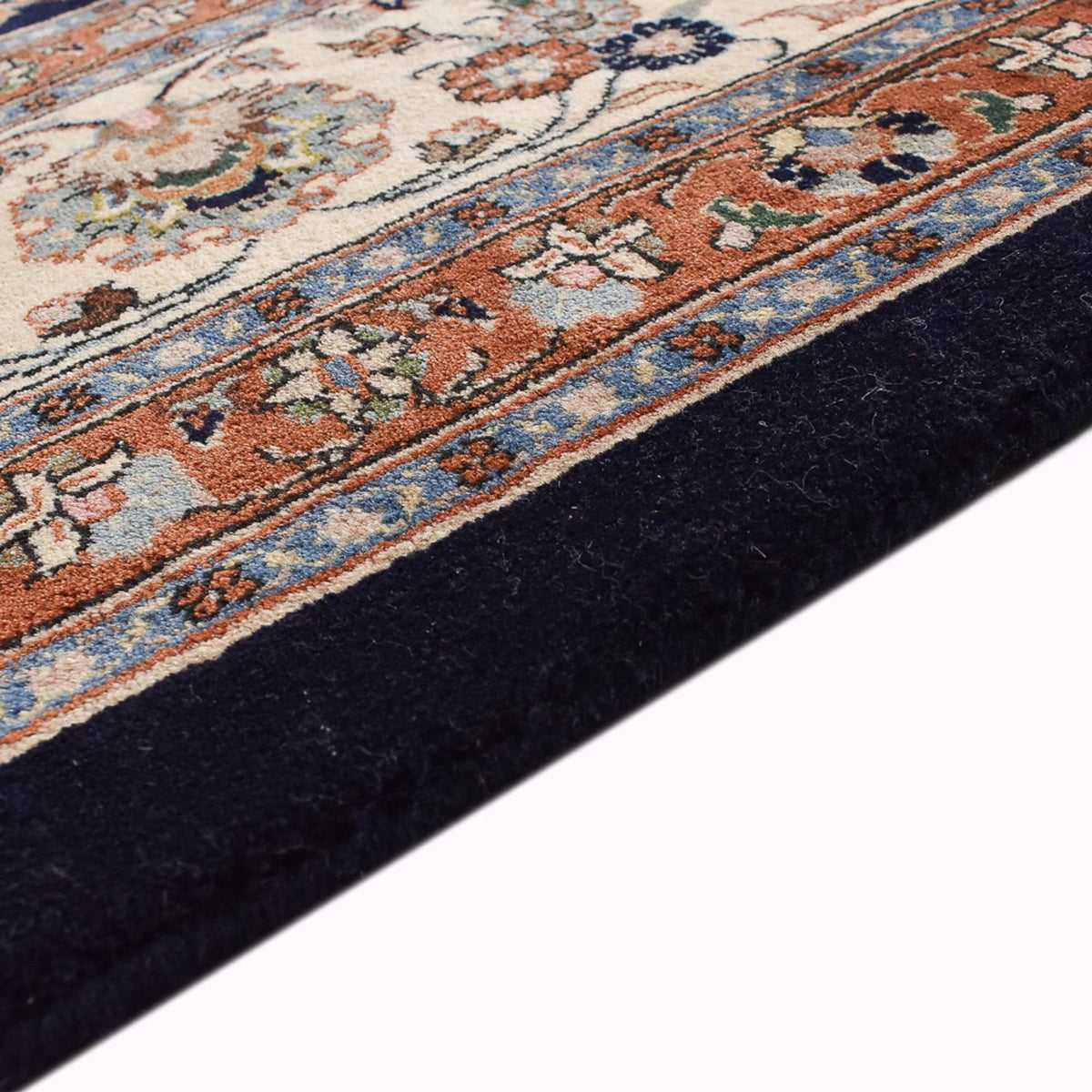 Maschad Teppich 254x350cm - Perserteppich - dunkelblau