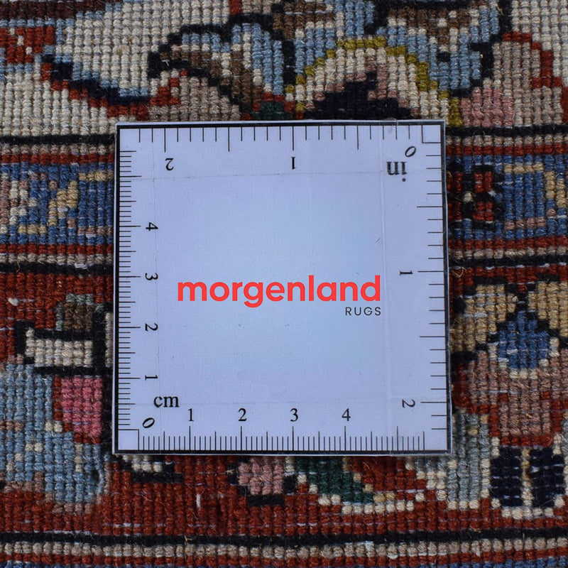 Maschad Teppich 254x350cm - Perserteppich - dunkelblau