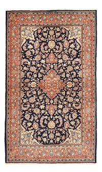 Keshan Teppich 143x234cm - Perserteppich - dunkelblau – product image
