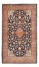 Keshan Teppich 143x234cm - Perserteppich - dunkelblau