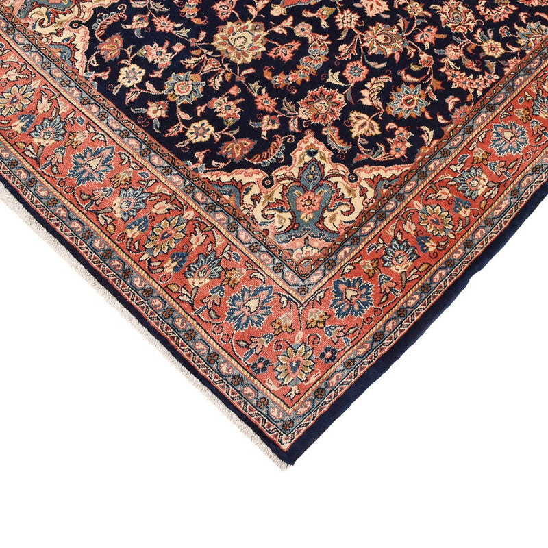 Keshan Teppich 143x234cm - Perserteppich - dunkelblau