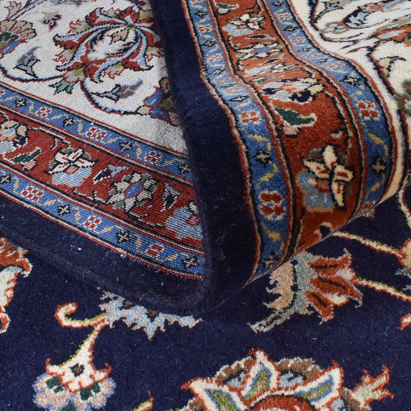 Maschad Teppich 243x338cm - Perserteppich - dunkelblau