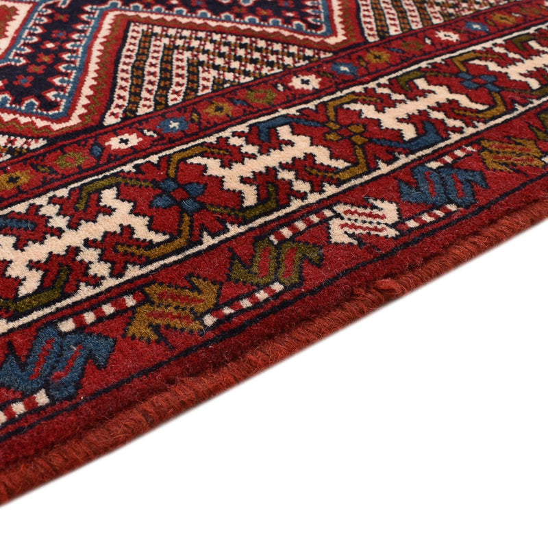 Yalameh Teppich 92x388cm - Perserteppich - bordeauxrot