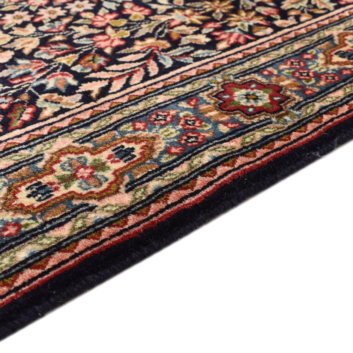 Rafsanjan Teppich 80x380cm - Perserteppich - dunkelbeige
