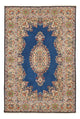 Rafsanjan Teppich 182x280cm - Perserteppich - blau