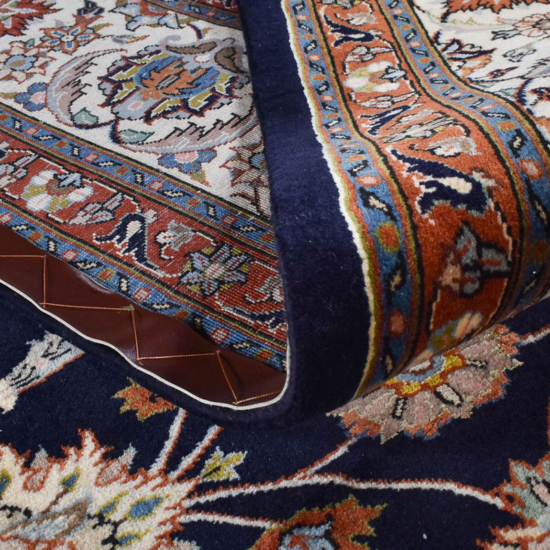 Maschad Teppich 246x345cm - Perserteppich - dunkelblau