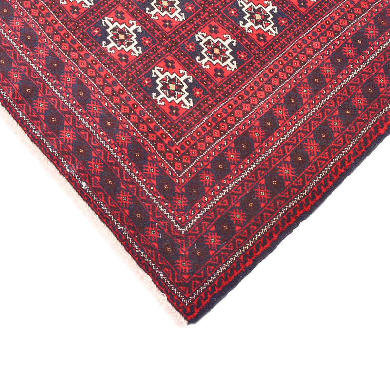 Belutsch Teppich 100x150cm - Orientteppich - rot