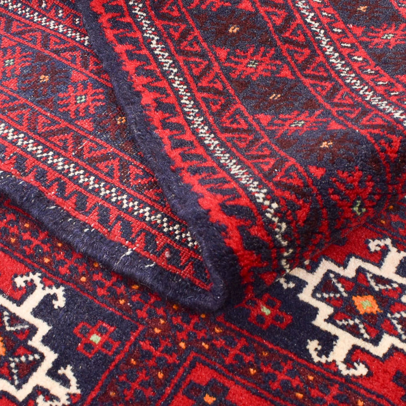 Belutsch Teppich 100x150cm - Orientteppich - rot