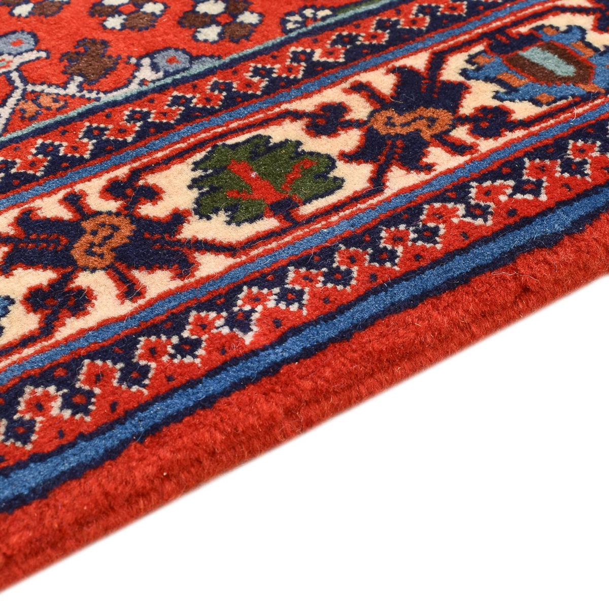 Meymeh Teppich 113x150cm - Perserteppich - rot
