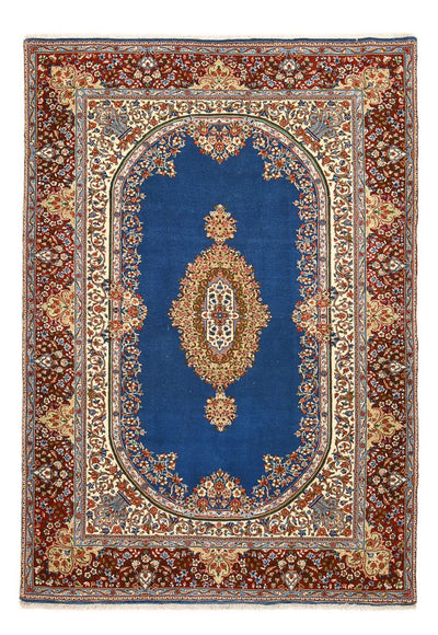 Rafsanjan Teppich 178x256cm - Perserteppich - blau